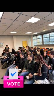 Elections des membres du CVL et de sa vice-présidente Clémentine TG2 que nous félicitons! Une belle année d’actions s’ouvre pour cette instance prête à représenter tous les élèves du lycée !!👏👏👏