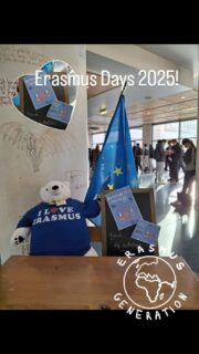 Nous étions cette année plus de 10000 établissements à travers le monde  à fêter les ERASMUS DAYS! L’occasion de présenter la vitalité des projets linguistiques et culturels du lycée ! 😀🙏🇪🇺🇪🇺🇪🇺🇪🇺