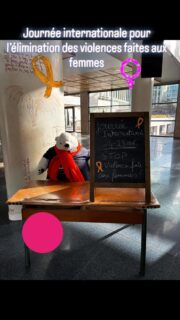 Merci à nos partenaires du centre de santé  sexuelle de Levallois  qui pour la journée internationale pour l’élimination des violences faites aux femmes se sont rendus au lycée pour informer et faire de la prévention.
#25novembregiornatamondialecontrolaviolenzasulledonne #25novembre2025