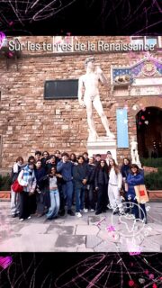 Les élèves de l'option Histoire des Arts à la rencontre de leurs homologues du lycée Salvemini Duca Da Aosta de Florence. Arts et civilisation pour apprendre autrement!