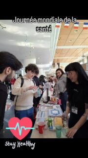 Nos partenaires La ligue contre le cancer , le CSS de Levallois et le CSAPA Victor Segalen à la rencontre de nos lycéens. Ateliers de sensibilisation sur les dangers du soleil, des drogues, du manque de sommeil et de l’alimentation industrielle.Merci à nos partenaires  pour leur disponibilité et leur enthousiasme !#academieversailles #espacejeunesselevallois#santé