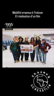 Nouveau projet Erasmus pour réaliser un film de lutte contre le harcèlement. Les team françaises, turques, grecques,espagnoles et italiennes se sont retrouvées à Trabzon en Turquie, au lycée Anatoli, pour rencontrer leurs homologues et réaliser le montage du film. La suite à la prochaine mobilité en France au lycée Leonard de Vinci! #erasmus 📽📽