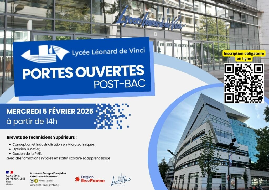 Journée Portes Ouvertes Post-Bac 2025