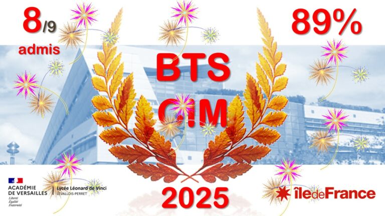 Résultats BTS CIM