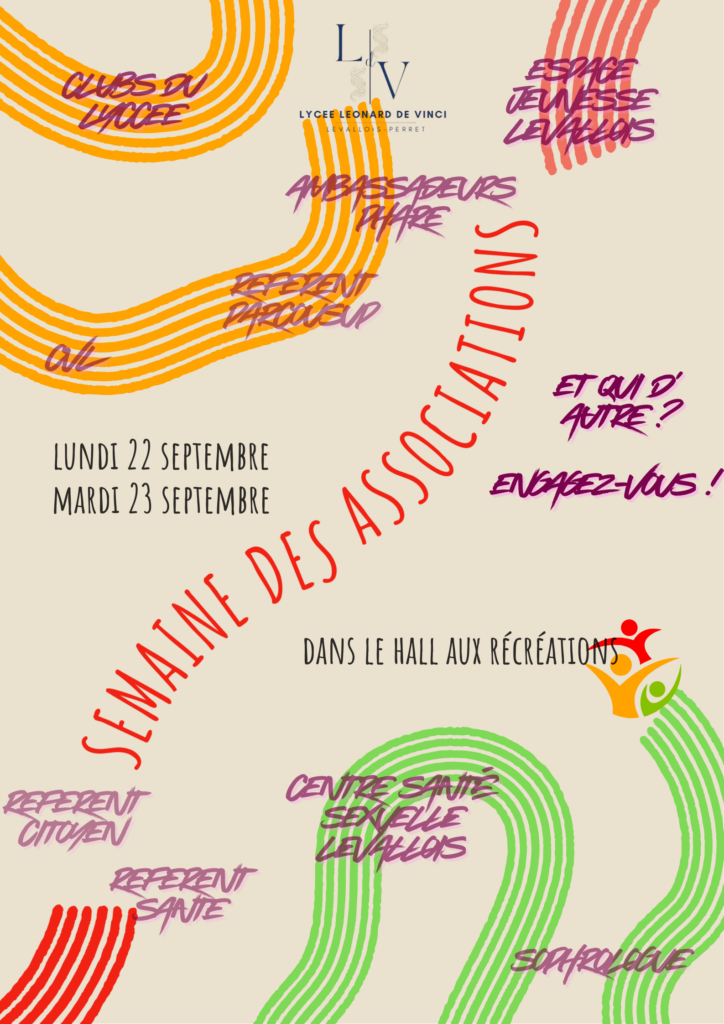 Semaine des associations : UNE GRAND MERCI A L’ÉQUIPE EDUCATIVE ET A TOUS NOS PARTENAIRES !