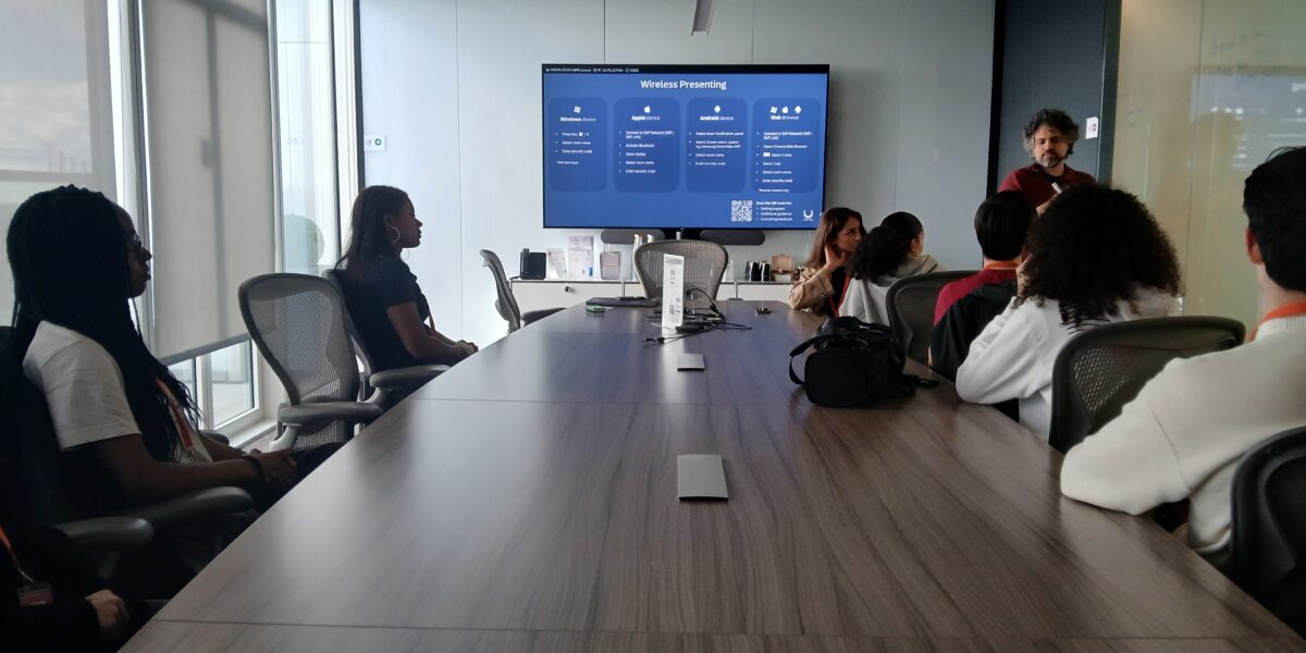 Visite de l&rsquo;entreprise SAP