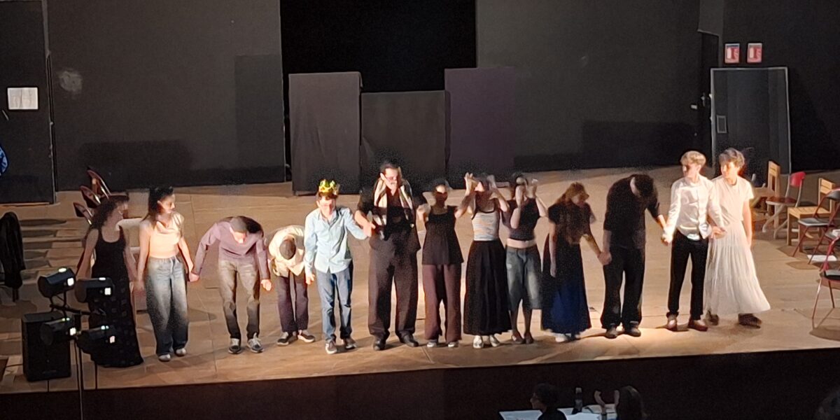 Cendrillon de Joël Pommerat par les élèves de 1ère et Tle option Théâtre